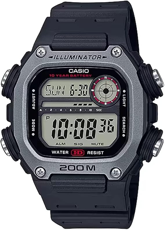 Casio Standard Digital Wristwatch DW-291 Series Overseas Model Parallel Import