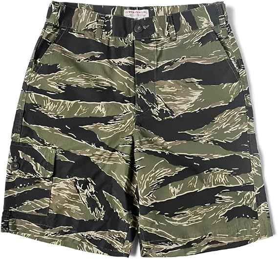 NON STOCK Tiger Stripe Camo Shorts
