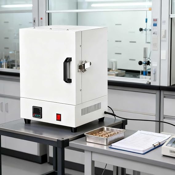2000W Electric Kiln for Pottery at Home, 2102℉/1150℃ Metal Melting Furnace, Heat Treat Oven with Controller for Jewelry Making, Glazing, Dewaxing, Clay and Ceramic DIY, Wax Casting and Glass
