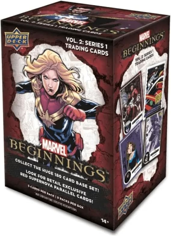 Upper Deck Marvel Beginnings Volume 2: Series 1 Trading Card Blaster Box