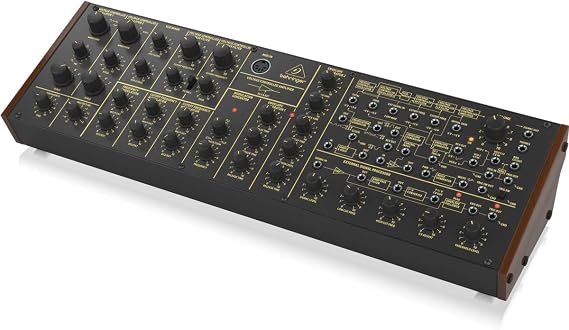 Behringer K-2 Analog and Semi-Modular Synthesizer with Dual VCOs, Ring Modulator, External Signal Processor, 16-Voice Poly Chain and Eurorack Format