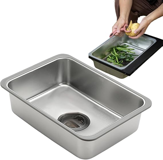 Kitchen Sink Farmhouse Kitchen, Multi-Functional, Portable