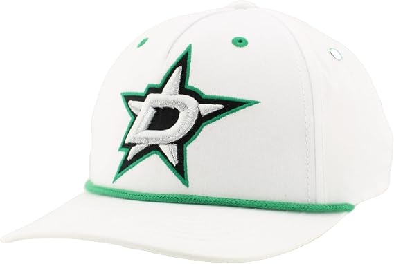 ZHATS NHL Unisex-Adult NHL Officially Licensed Rope Hat Snapback Memento White