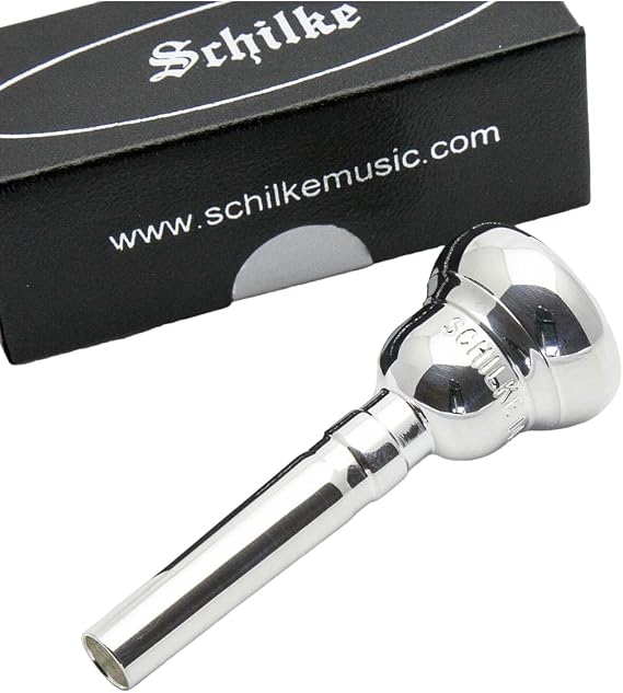 Schilke Standard Series Trumpet Mouthpiece in Silver Group II 15B Silver