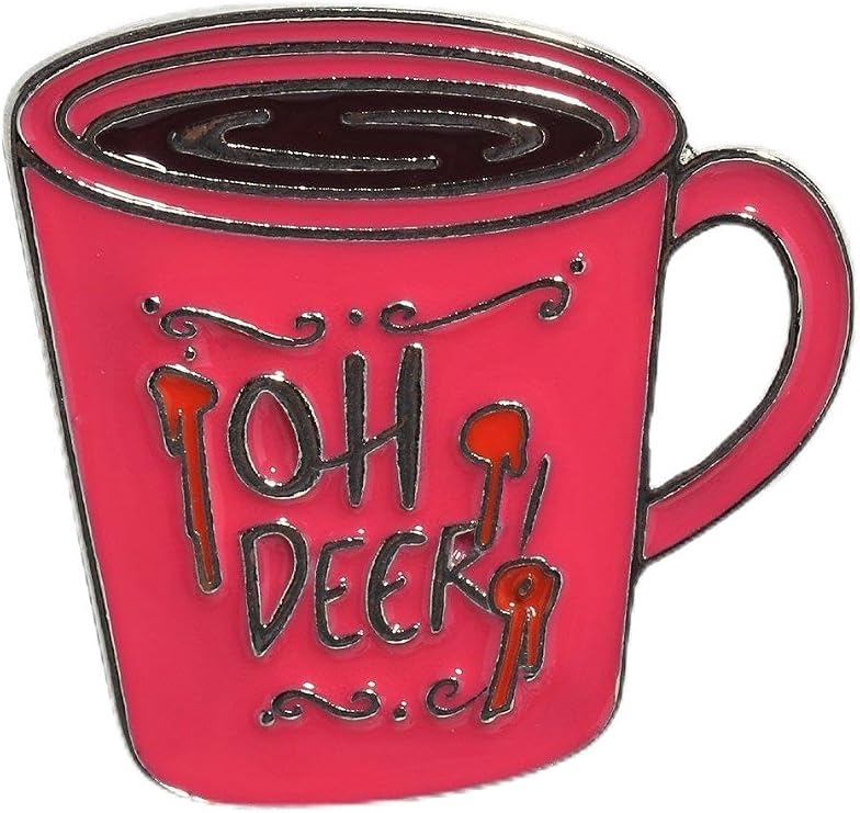 Hot Topic Hazbin Hotel Alastor Mug Enamel Pin MULTI NONE