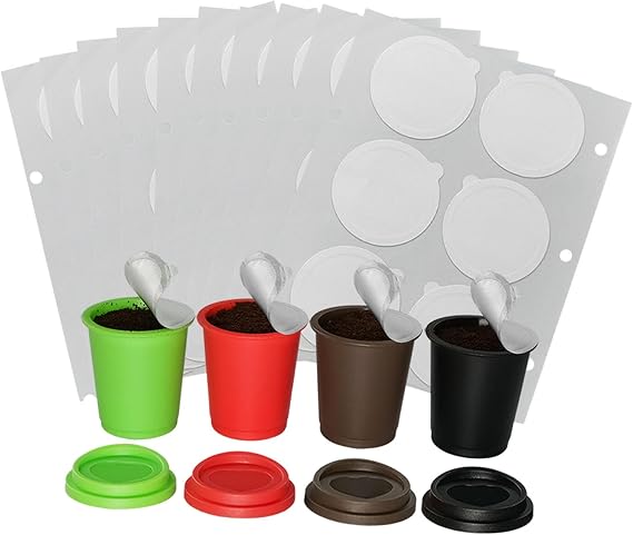 10x Coffee Pod Capsules Professional Refillable for