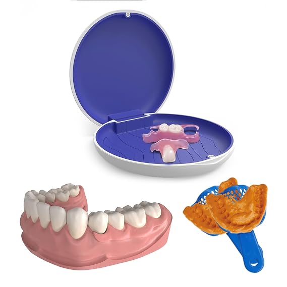 Custom Partial Dentures for Missing Teeth (3 Teeth)