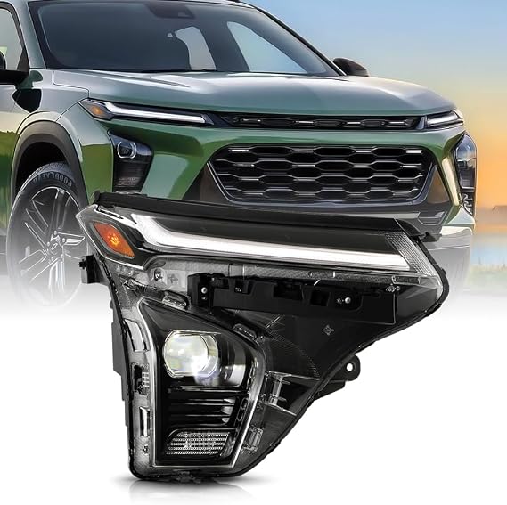 KEEKPO - For 2024-2025 Chevy Trax Factory w/LED DRL Projector Headlight Headlamp Replacement Right Passenger Side