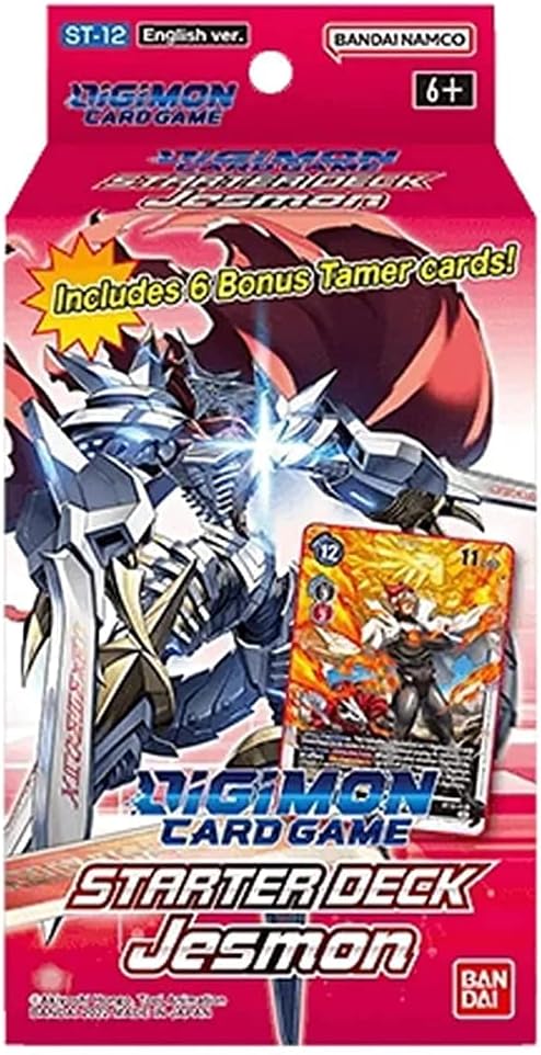 Bandai | Digimon Card Game: Starter Deck - Jesmon (ST12) | Trading Card Game | Ages 6+ | 2 Players | 20-30 Minutes Playing Time