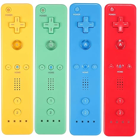 Yosikr Remote Controller for Wii/Wii U, 4 Packs