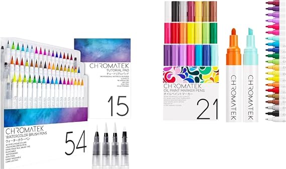 CHROMATEK Watercolor 54 + 21