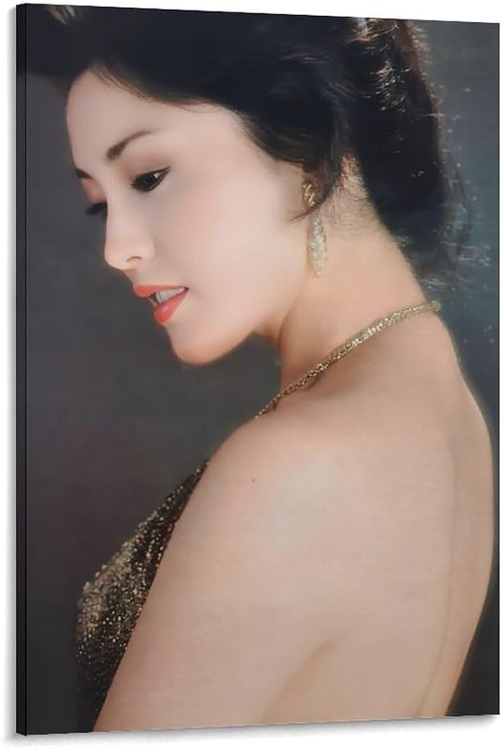 松坂慶子女優の美しいセクシーなポスター 19 壁アート プリント リビング 寝室 ダイニングルーム バスルーム ホーム装飾24x36inch60x90cm
