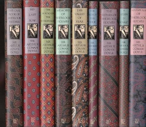 Adventures of Sherlock Holmes / A Study in Scarlet / The Return of Sherlock Holmes / The Sign of the Four / The Valley of Fear / Memoirs of Sherlock Holmes / The Hound of the Baskervilles / His Last Bow / The Case of Book of Sherlock Holmes (9 Volumes Set)