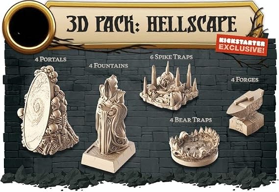 Massive Darkness 2: Hellscape - 3D Terrain Pack