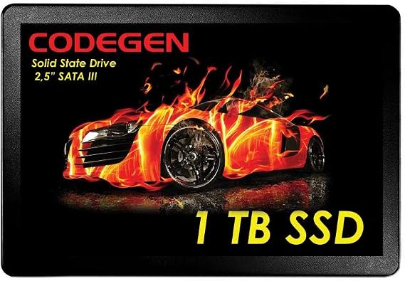 Codegen 1TB 2, 5" SATA3 SSD 560MB-500MB/S (CDG-1TB-SSD25)