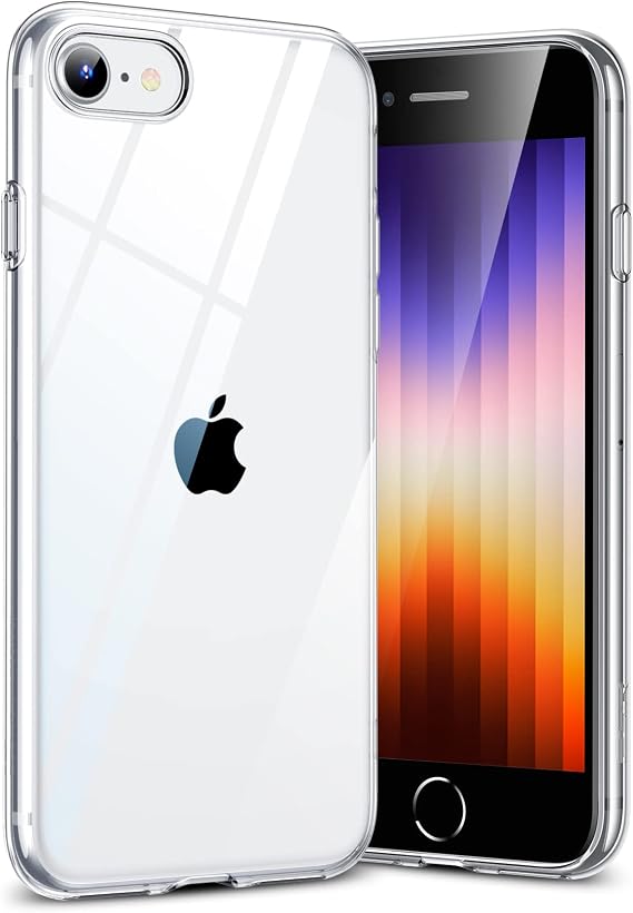 ESR for iPhone SE3/SE/8/7 Case, Stay Original, Transparent, Clear