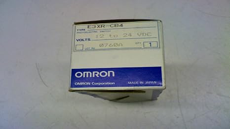 Omron E3xr-Cb4 Photoelectric Switch 12-24Vdc E3xr-Cb4