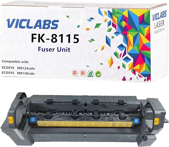 FK-8115 fuser Unit Replacement for Kyocera FK-8115 302P393070 302P393071 302P393072 fuser Unit for use in Kyocera ECOSYS M8124cidn M8130cidn M8124 M8130 Printers,110V(1- Pack)