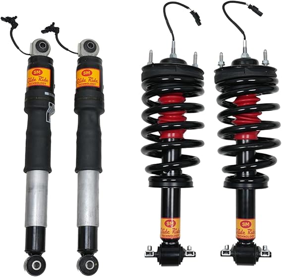 Strutmasters Magnetic Struts 4 Wheel OE Replacement Kit compatible with 2015-2020 GMC Yukon 1500 4WD (GC134F)
