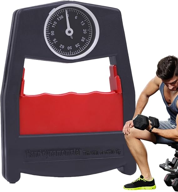 Hand Dynamometer Portable Digital Grip Strength Test Adjustable Tension