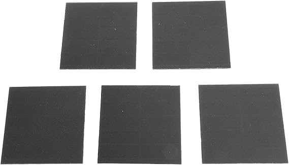 5PCS Solar Panels 1W 55mm, Mono Solar Panel, Portable Panel for DIY Phone Flash Science, iency Cell with