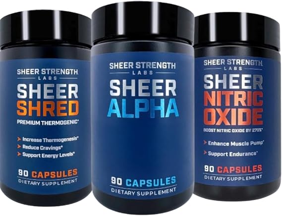 Sheer Strength Labs Shred + Alpha + Nitric