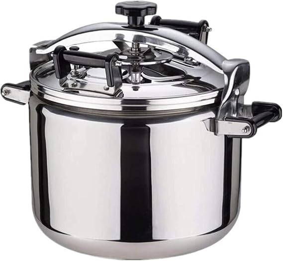 304 Stainless Steel Thickened Explosion-proof Pressure Cooker Cooker Commercial Hotel Gas-fired Induction Cooker General 22L 30L 40L(40L)