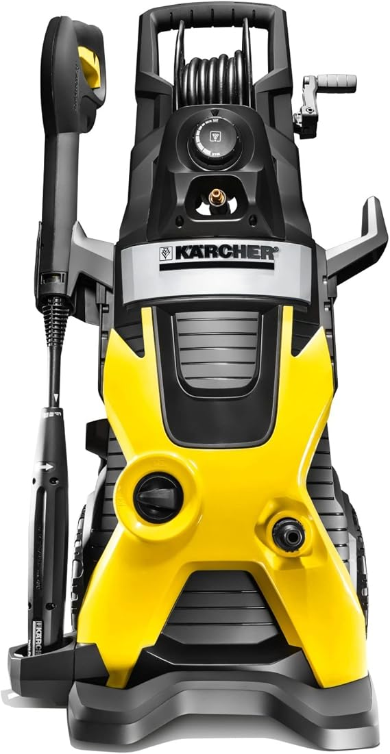 Karcher Pressure Washer K 5 Premium, 1.4 GPM with Hose Reel