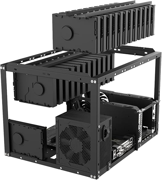 Mining Case Desktop Chassis Rack Stand Open Air Testbench