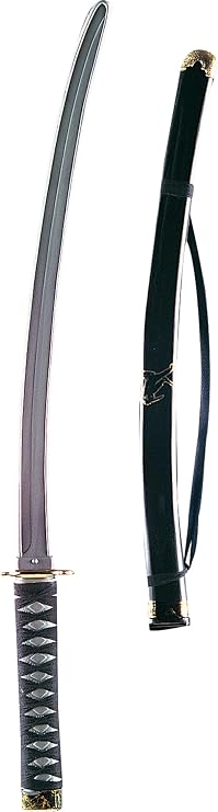 Rubies Novelty Ninja Costume Sword with Sheath for Themed Parties and Halloween, 30"