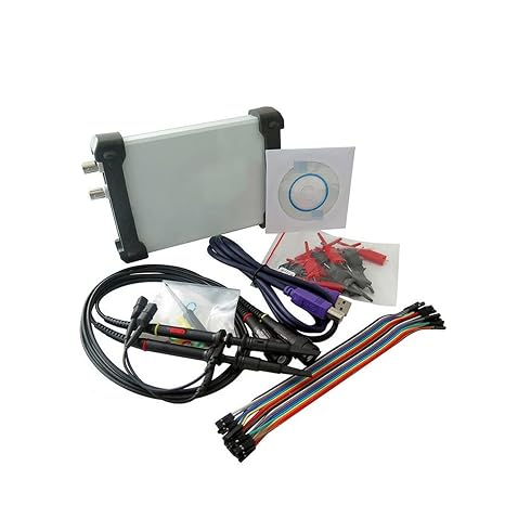 Logic Analyzer Upgraded Version MDSO-LA PC USB. Analog Virtual Oscilloscope 2 Channel Logic Analyzer Bandwidth 20M Circuit Analysis Compact Design