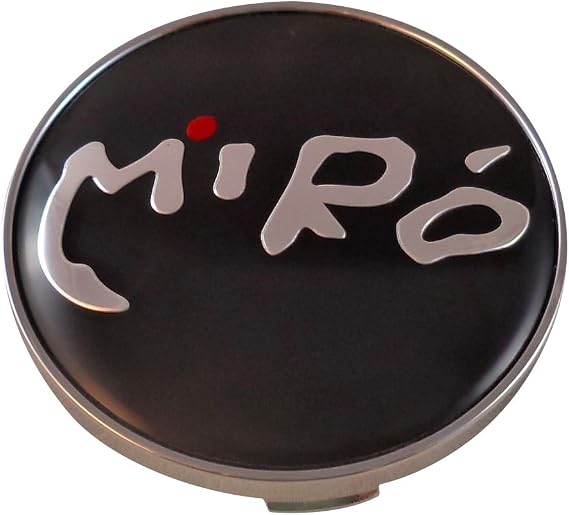 E030 Chrome/Black Custom Wheel Center Caps (1 CAP)