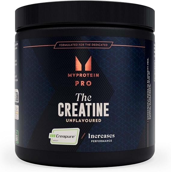 Myprotein The Creatine (Creapure®) | Micronised Creatine Monohydrate Powder | High Purity - 3g Per Serving | 500 g Unflavoured - Premium Nutritional Supplement