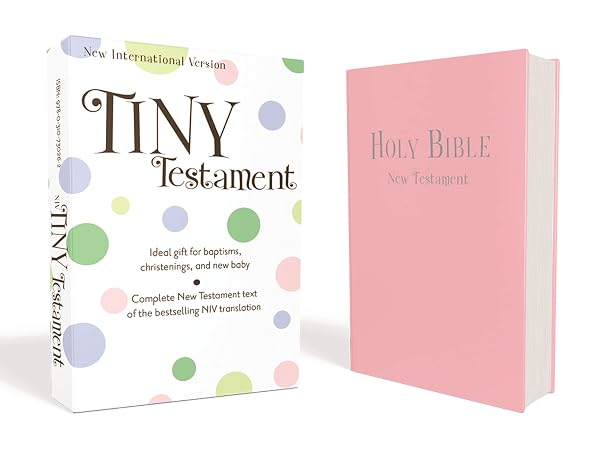 NIV, Tiny Testament Bible: New Testament, Leathersoft, Pink