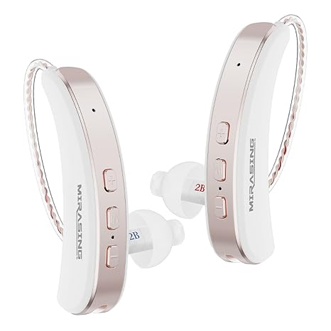 Hearing Aids for Seniors, Hearing Aids Rechargeable with Noise Cancelling