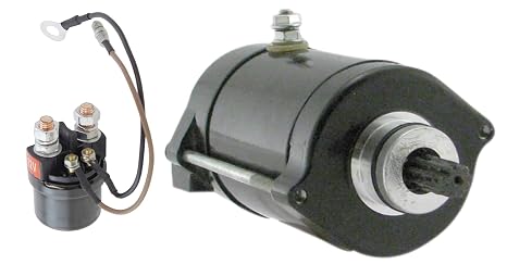 New Premium Starter w/Solenoid Compatible with Yamaha Personal Watercraft & Sportboat Wave Rraider 1995-1996 Wave Runner 1997-2008, Wave Venture 96-97 Replaces 63M-81800-00 63M-81800-00-00
