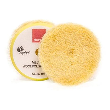 Rupes BigFoot Medium Wool 5.75" Orbital Polishing Pad