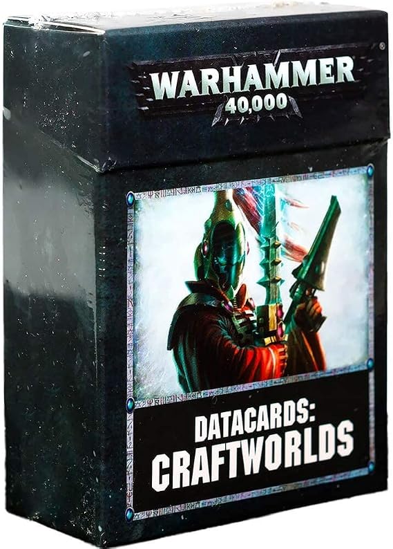 Games Workshop Warhammer 40k Craftworlds Datacards