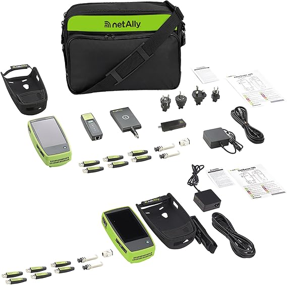 NetAlly EtherScope nXG 300 Ethernet Network Tester & Wi-Fi 6 & 7 Diagnostics Tool Kit 2-Pack