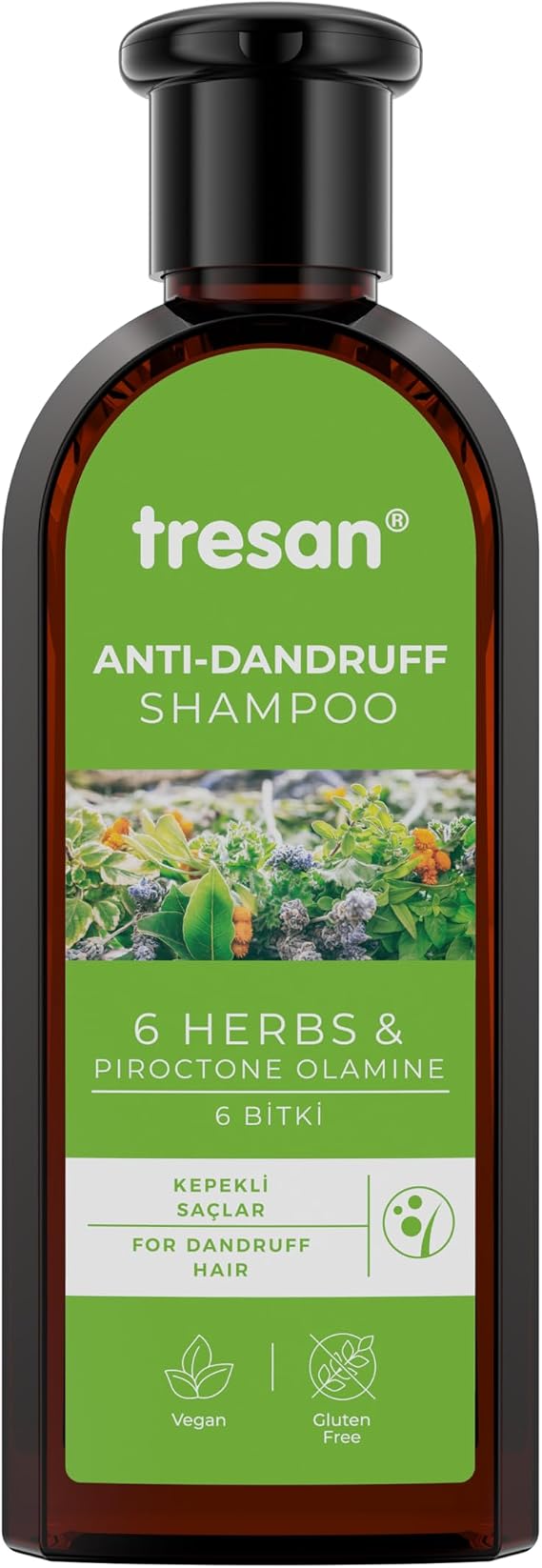 Tresan 6 Bitki Özlü Kepek Karşıtı Bakım Şampuanı (1 x 300 mL)