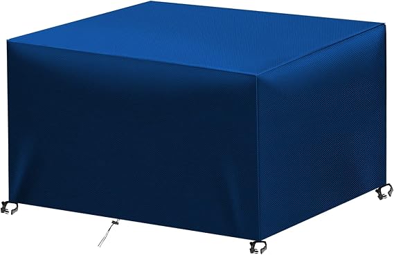 Furniture Table Cover, 120x60x75cm Outdoor Table Waterproof Cover, Heavy Duty 420D Oxford Fabric Outdoor Patio Furniture Cover