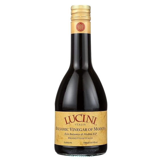 Lucini Italia Select Balsamic Vinegar of Modena IGP - Case of 6 - 16.9 Fl oz.