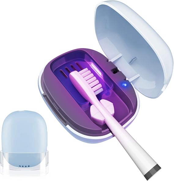 Taşınabilir Sterilizatör Kapağı ve Tutucu, Ev ve Seyahat için Şarj Edilebilir