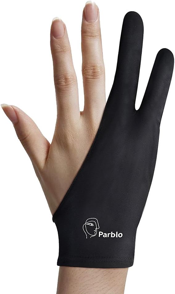 Parblo PR01 Artist Drawing Glove for Drawing Tablet,Fit for Both Right and Left Hand