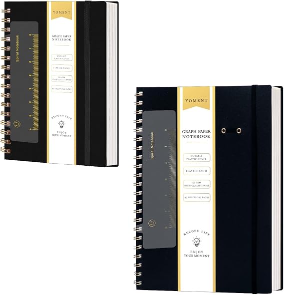 Yoment Graph Paper Notebook & A4 Graph Notebook