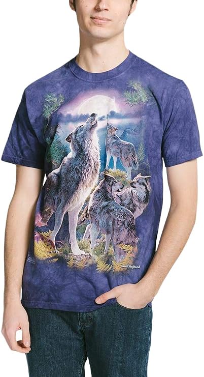 The Mountain Wolf Pack Moon T-Shirt
