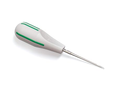 Directa Dental 506352 Luxator Periotome Straight Blade Dark Green Stripes 2mm