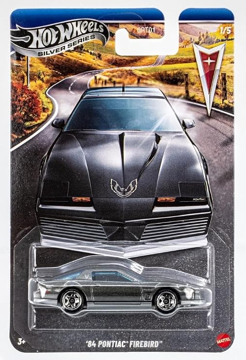 Hot Wheels Silver Series 1:64 Tekli Arabalar - 84 PONTIAC FIREBIRD GRT01 - JKY09