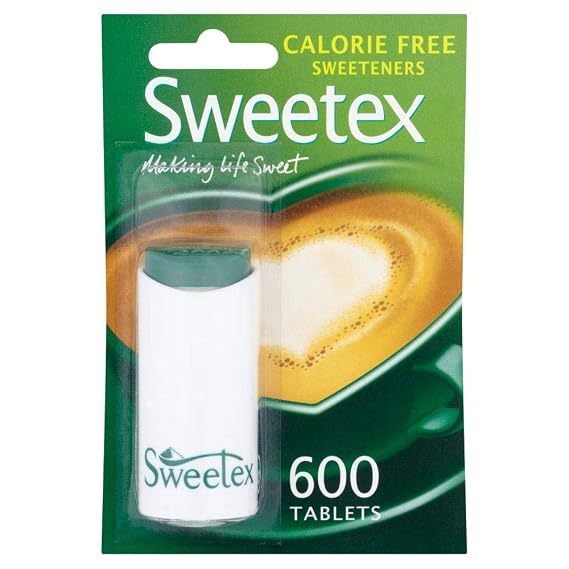 Sweetex Tablets - 600 Tablets Per Pack - Pack of 2