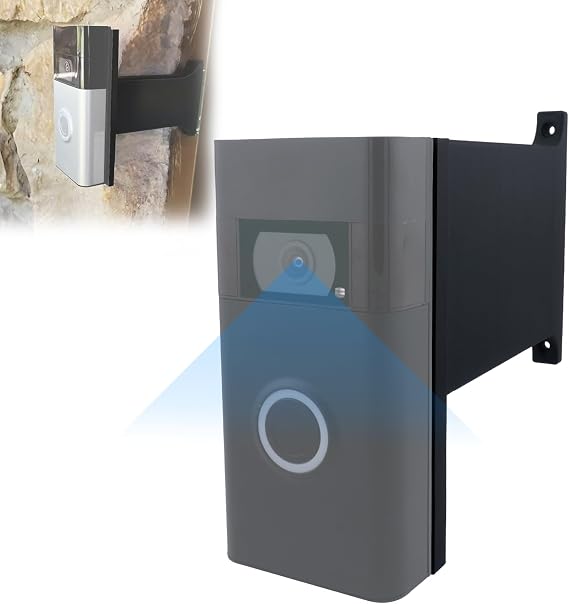 Doorbell Extender Mount Compatible with Ring for Brick Wall(1")